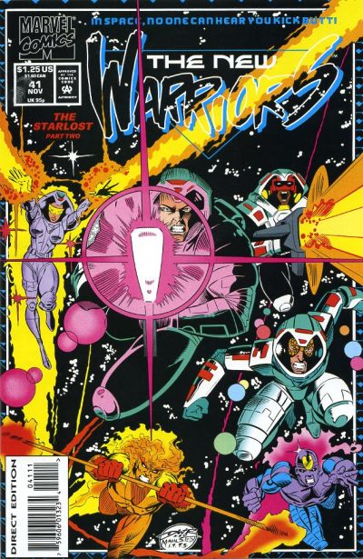 The New Warriors #41 Marvel Comics (1990)