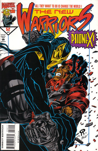 The New Warriors #52 Marvel Comics (1990)