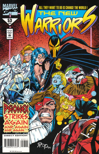 The New Warriors #53 Marvel Comics (1990)