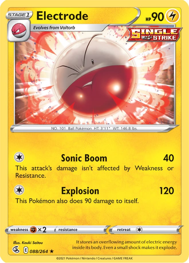 Fusion Strike 088/264 Electrode (Reverse Holo)