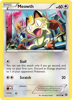 Steam Siege 088/114 Meowth