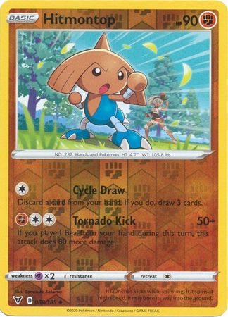 Vivid Voltage 088/185 Hitmontop (Reverse Holo)