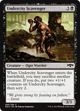 Ravnica Allegiance 088/259 Undercity Scavenger