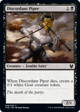 Theros Beyond Death 088/254 Discordant Piper