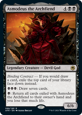 Adventures in the Forgotten Realms 088/281 Asmodeus the Archfiend