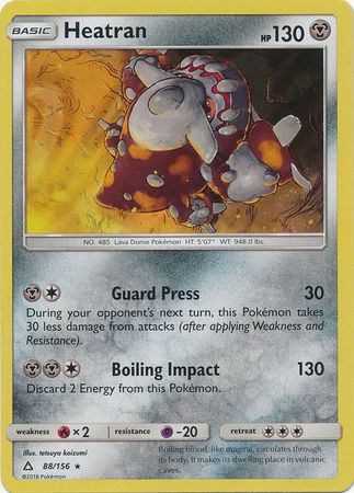 Ultra Prism 088/156 Heatran (Holo)