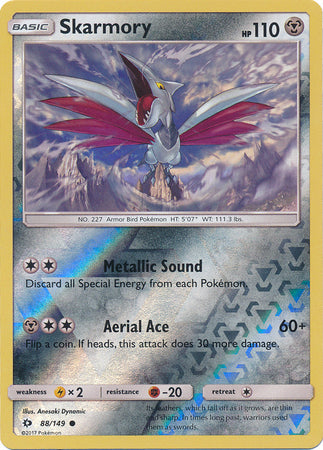 Sun & Moon 088/149 Skarmory (Reverse Holo)