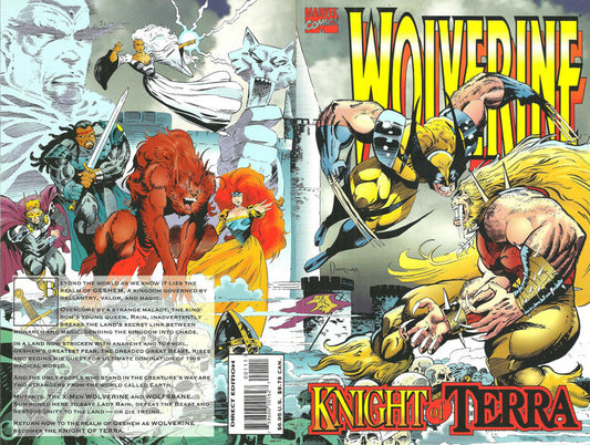 Wolverine Knight of Terra Marvel Comics (1995)