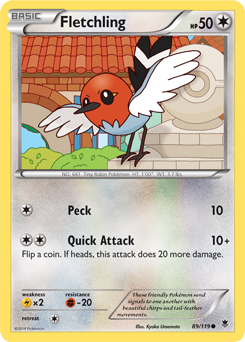 Phantom Forces 089/119 Fletchling