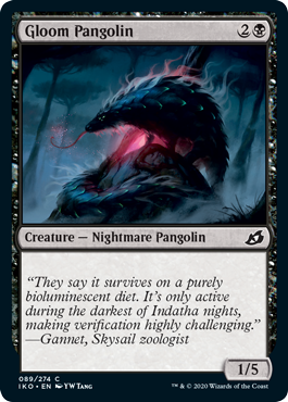 Ikoria: Lair of Behemoths 089/274 Gloom Pangolin