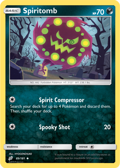 Team Up 089/181 Spiritomb