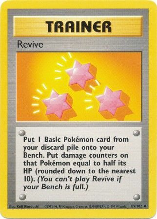 Base Set 089/102 Revive