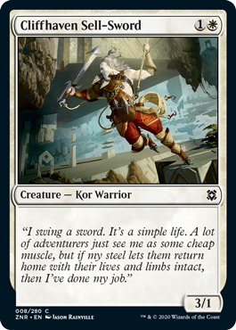 Zendikar Rising 008/280 Cliffhaven Sell-Sword