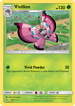 Forbidden Light 008/131 Vivillon