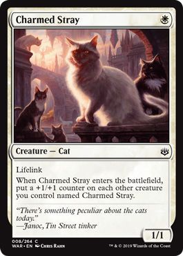 War of the Spark 008/264 Charmed Stray