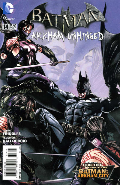 Batman Arkham Unhinged #14 DC Comics (2012)