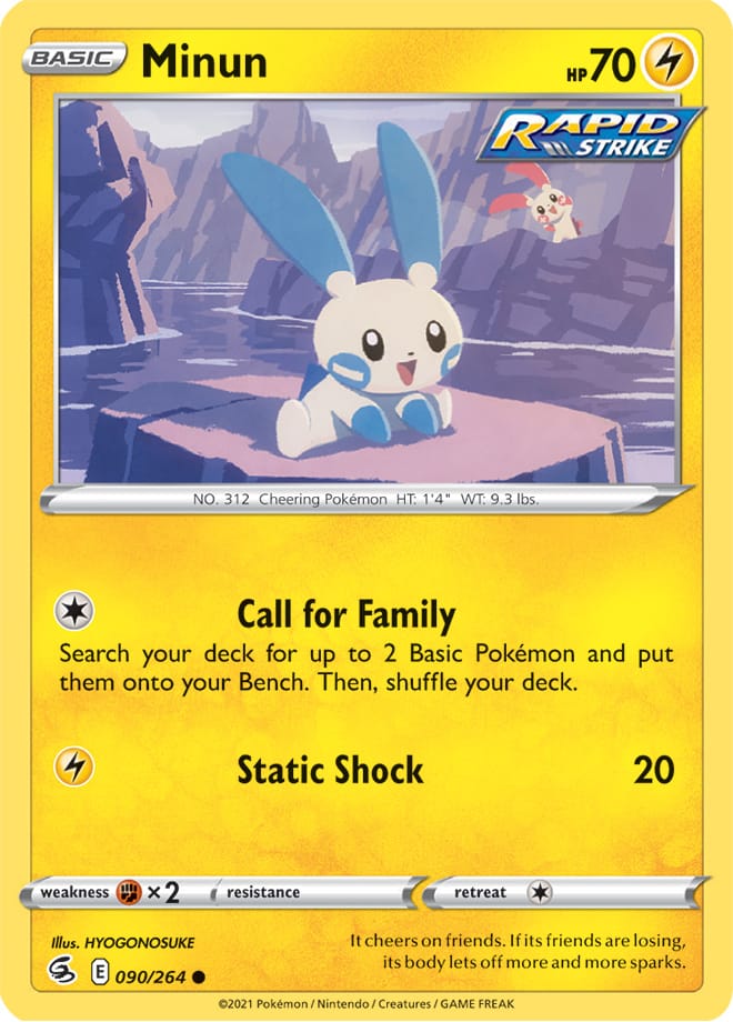 Fusion Strike 090/264 Minun