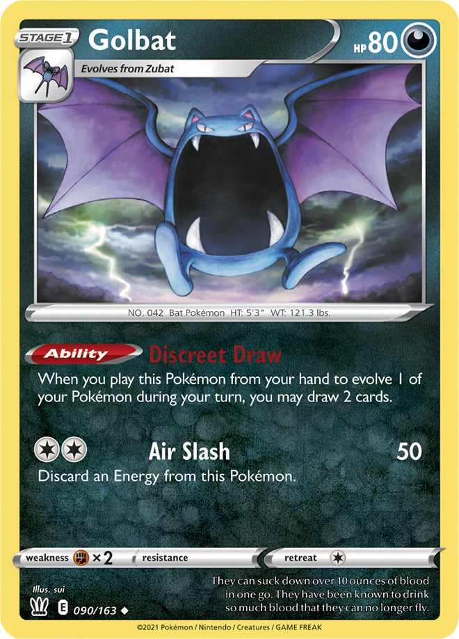 Battle Styles 090/163 Golbat