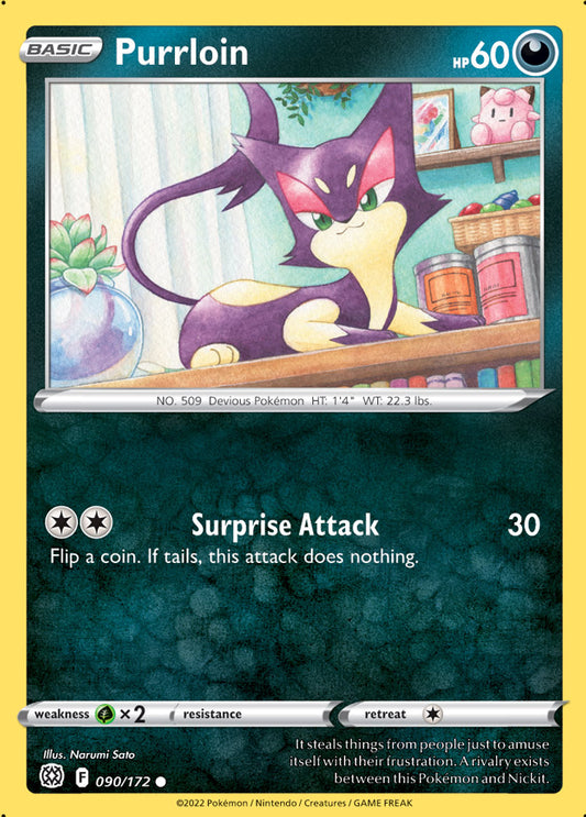 Brilliant Stars 090/172 Purrloin