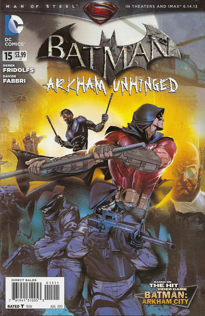 Batman Arkham Unhinged #15 DC Comics (2012)