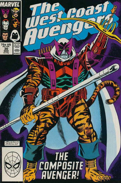 West Coast Avengers #30 Marvel Comics (1985)