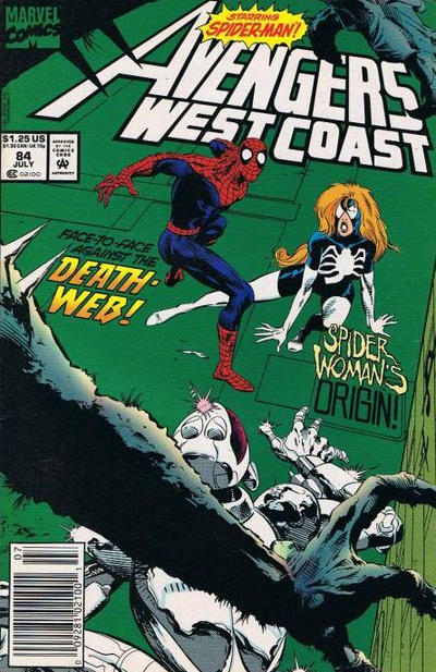 Avengers West Coast #84 Marvel Comics (1985)