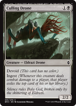 Battle for Zendikar 091/274 Culling Drone