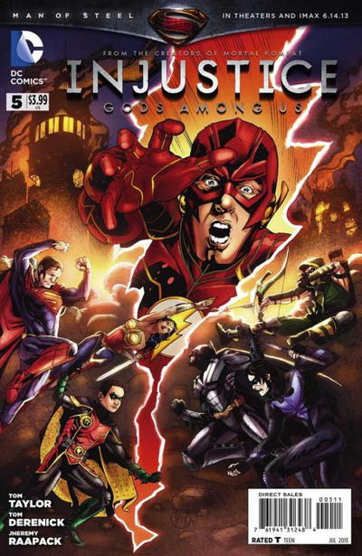 Injustice Gods Among Us #5 DC Comics (2013)