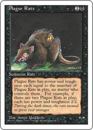 Fourth Edition - Plague Rats