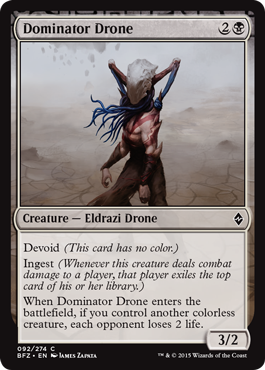 Battle for Zendikar 092/274 Dominator Drone