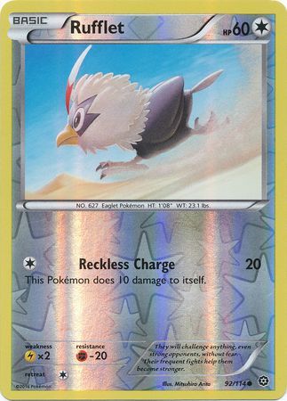 Steam Siege 092/114 Rufflet (Reverse Holo)