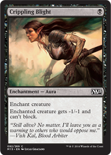 Magic 2015 092/269 Crippling Blight