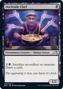 Kamigawa: Neon Dynasty 093/302 Dockside Chef (Foil)