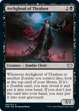 Innistrad: Crimson Vow 093/277 Archghoul of Thraben