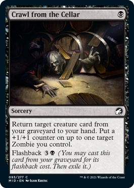 Innistrad: Midnight Hunt 093/277 Crawl from the Cellar