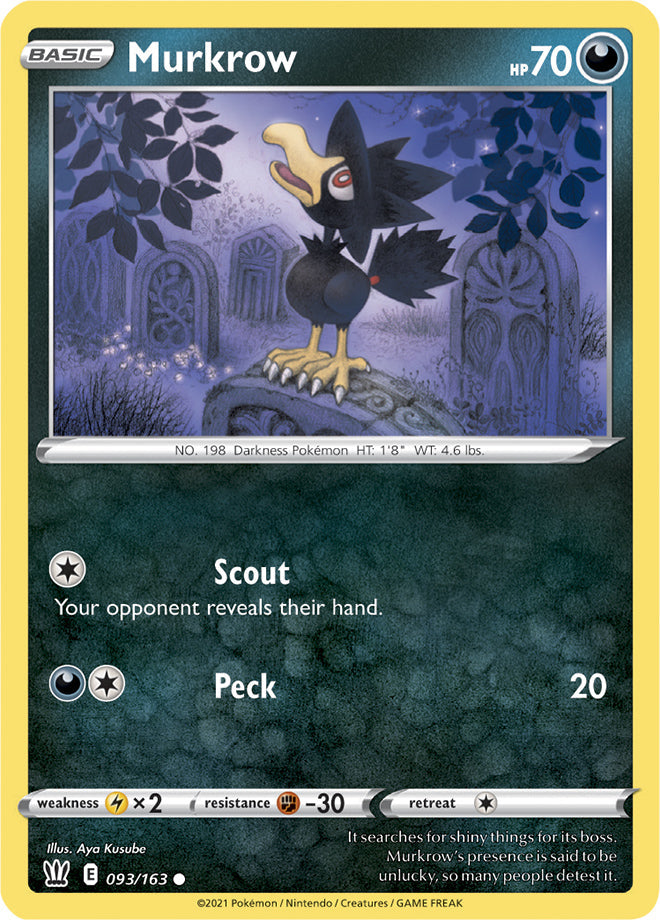 Battle Styles 093/163 Murkrow