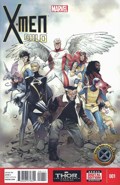 X-men Gold #001 Marvel Comics (2014)