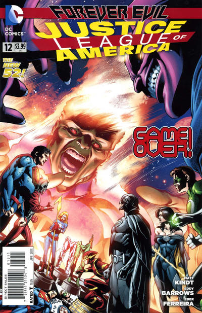 Justice League of America #12 DC Comics (2013)