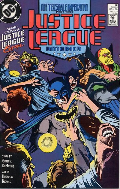 Justice League America #32 DC Comics (1989)