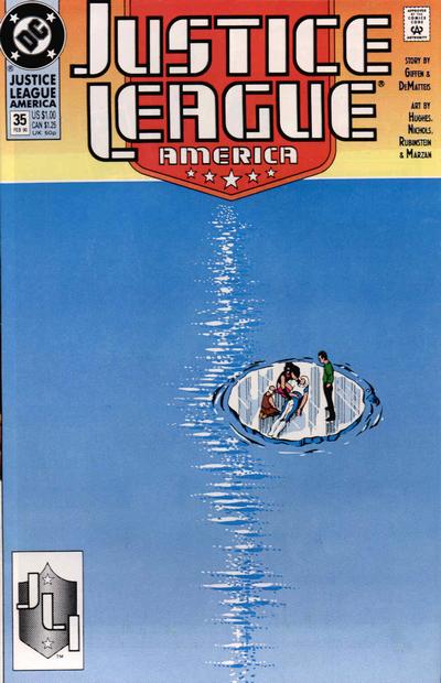 Justice League America #35 DC Comics (1989)