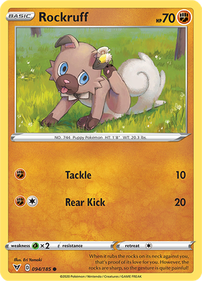 Vivid Voltage 094/185 Rockruff