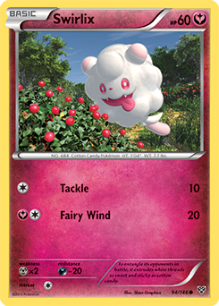 XY Base Set 094/146 Swirlix