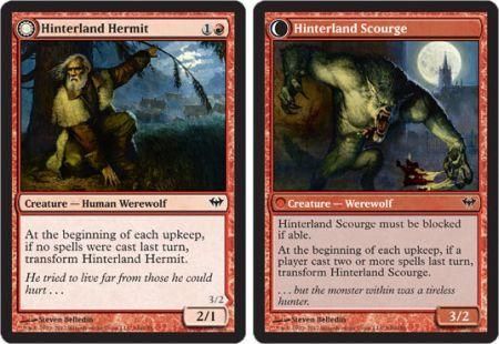 Dark Ascension 094/158 Hinterland Hermit/Hinterland Scourge