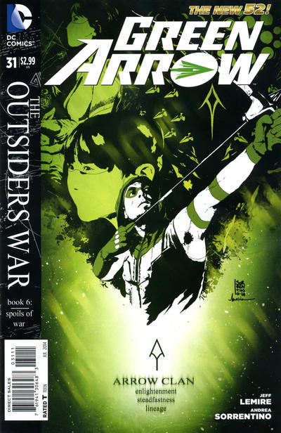 Green Arrow #31 DC Comics (2011)