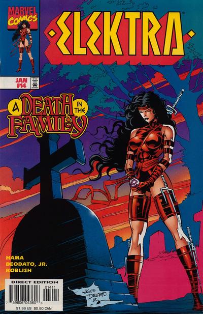 Elektra #14 Marvel Comics (1996)