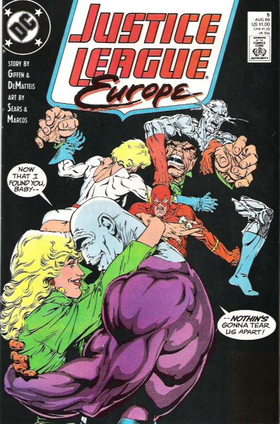 Justice League Europe #5 DC Comics (1989)