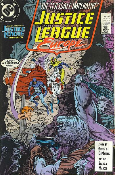 Justice League Europe #7 DC Comics (1989)