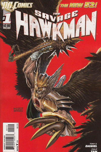 Savage Hawkman #1 DC Comics (2011)