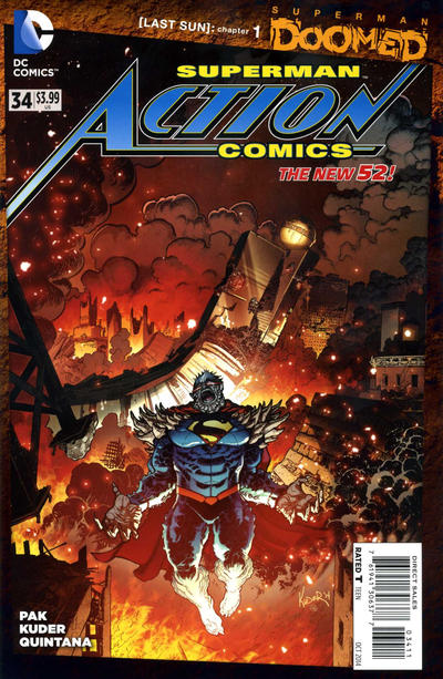 Action Comics #34 DC Comics (2011)