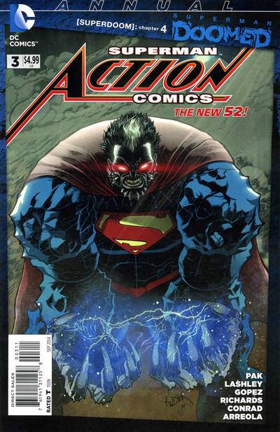 Action Comics Annual #3 DC Comics (2012)